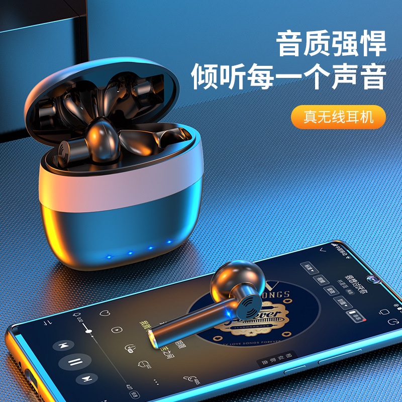 Bộ Tai Nghe Bluetooth 5.0 Không Dây i4 TWS Chuyên Dụng Cho Apple Android