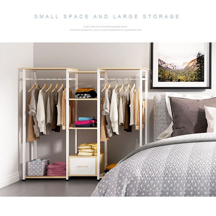 Tủ trống khung thép mặt gỗ MDF ngang 120cm - Tủ trống khung thép 120 | BigBuy360 - bigbuy360.vn