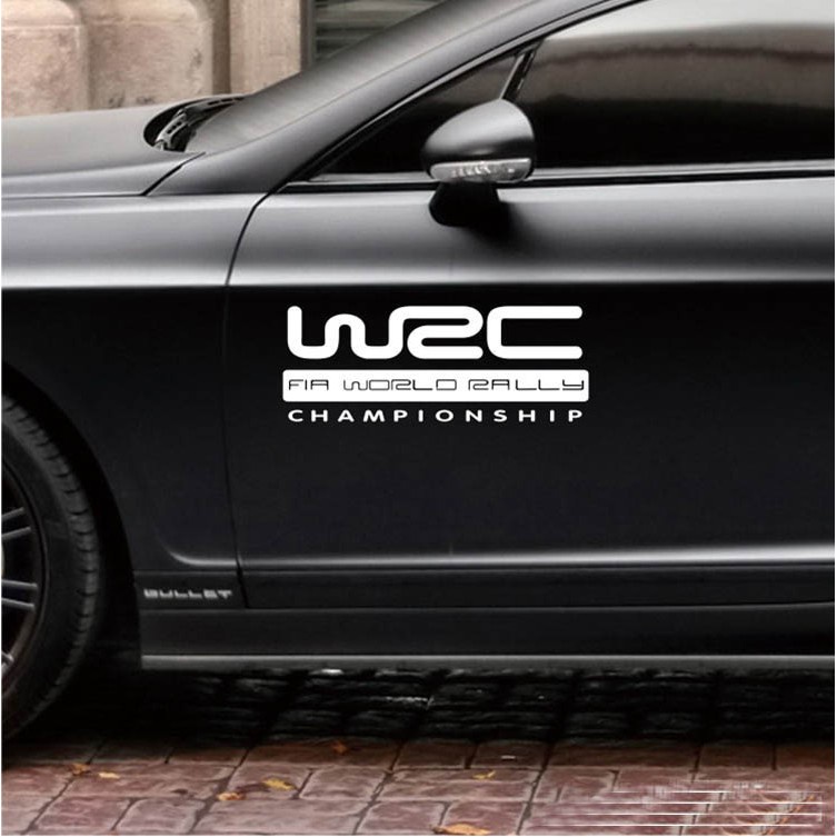 Tem Decal Dán Sườn Xe Ô Tô WRC Cao Cấp