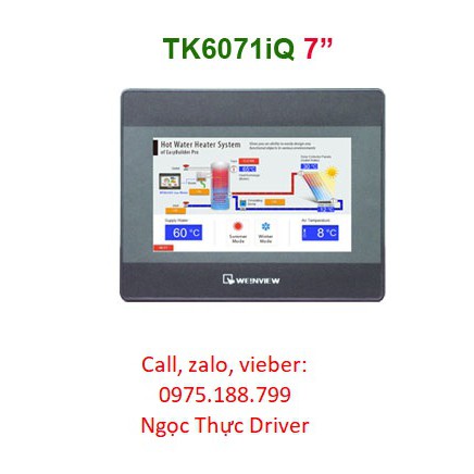Màn hình Weinview TK6071IQ - 2250k, TK6071Ip - 2650k,  TK6071 /6070 /6071IP /6051 /8102 /6103IP /6071IE /8071 | BigBuy360 - bigbuy360.vn