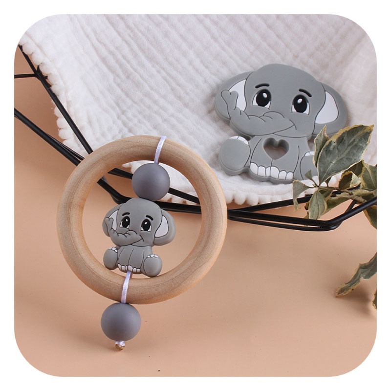 Lục Lạc Đồ Chơi Bằng Gỗ Nhiều Màu Sắc Dễ Thương Cho Bé