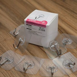 Set 10 móc dán tường chịu lực 10kg