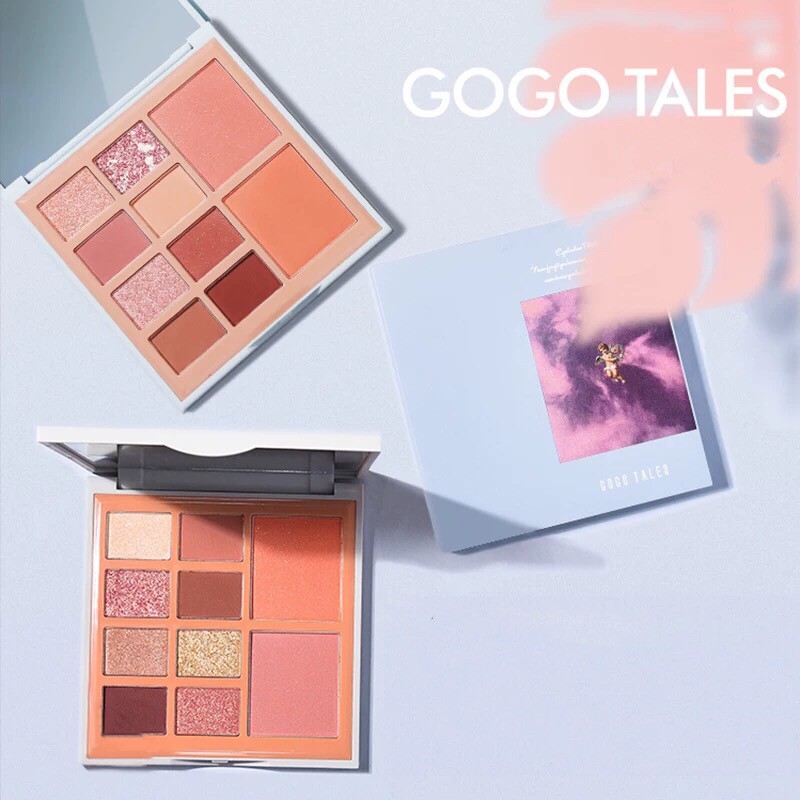 Bảng phấn mắt 8 màu GOGO TALES Forest Princess Eyeshadow Palette gogotales Vintage Velvet Eyeshadow GT353 GOGO114