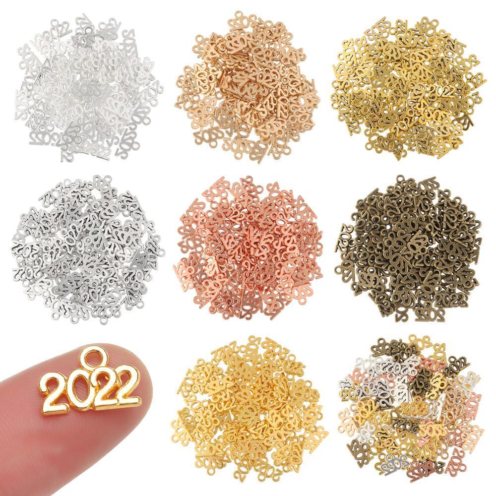 70 Mặt Dây Chuyền Khắc Số 2022 Dùng Làm Trang Sức Thủ Công DIY 2022