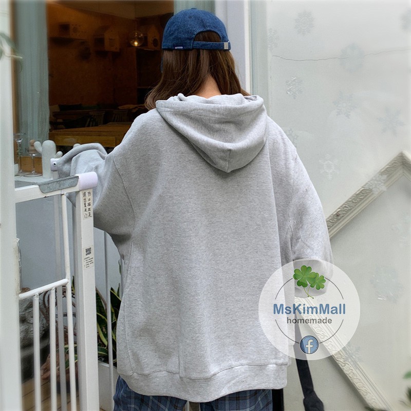 Áo khoác Ulzzang nỉ Ngoại CAO CẤP Unisex form rộng style Hàn cute | BigBuy360 - bigbuy360.vn