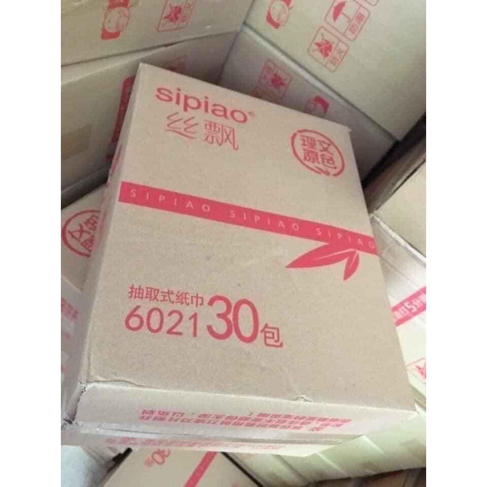 Giấy Ăn Gấu Trúc SIPIAO𝐅𝐑𝐄𝐄 𝐒𝐇𝐈𝐏Thùng 30 Gói Hàng Loại 1