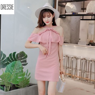 Đầm dự tiệc váy áo đầm yếm đầm ôm body DRESSIE thời trang nữ đẹp đi chơi dạo phố dự tiệc