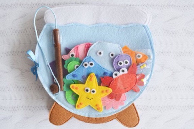 🐳🦀🐬🐙 BỘ CÂU CÁ VẢI NỈ CHO BÉ MÊ CÁ 💖🍓🐠🦐🦞🐳🦑