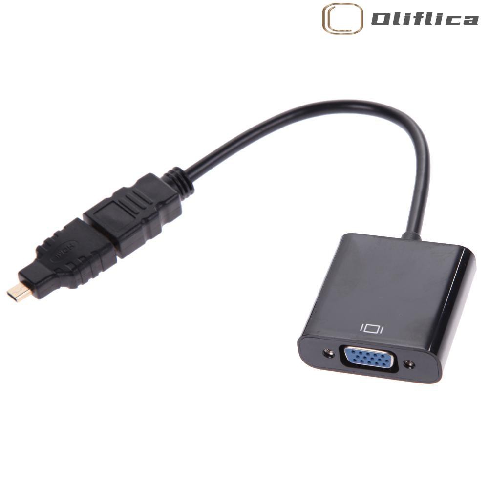 Mới Đầu Chuyển Đổi 1080p Micro Hdmi / Mini Hdmi / Hdmi Sang Vga