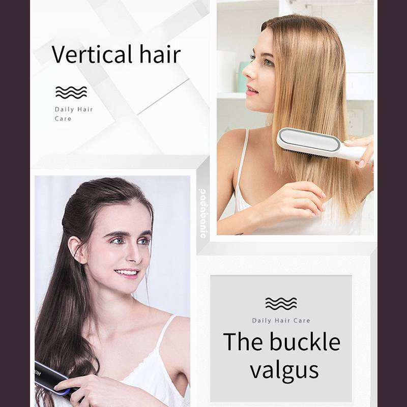 Lược Điện Chải Thẳng Tóc Chuyên Nghiệp Và Tiện Lợi Máy Uốn Duỗi Tóc Ép Tóc