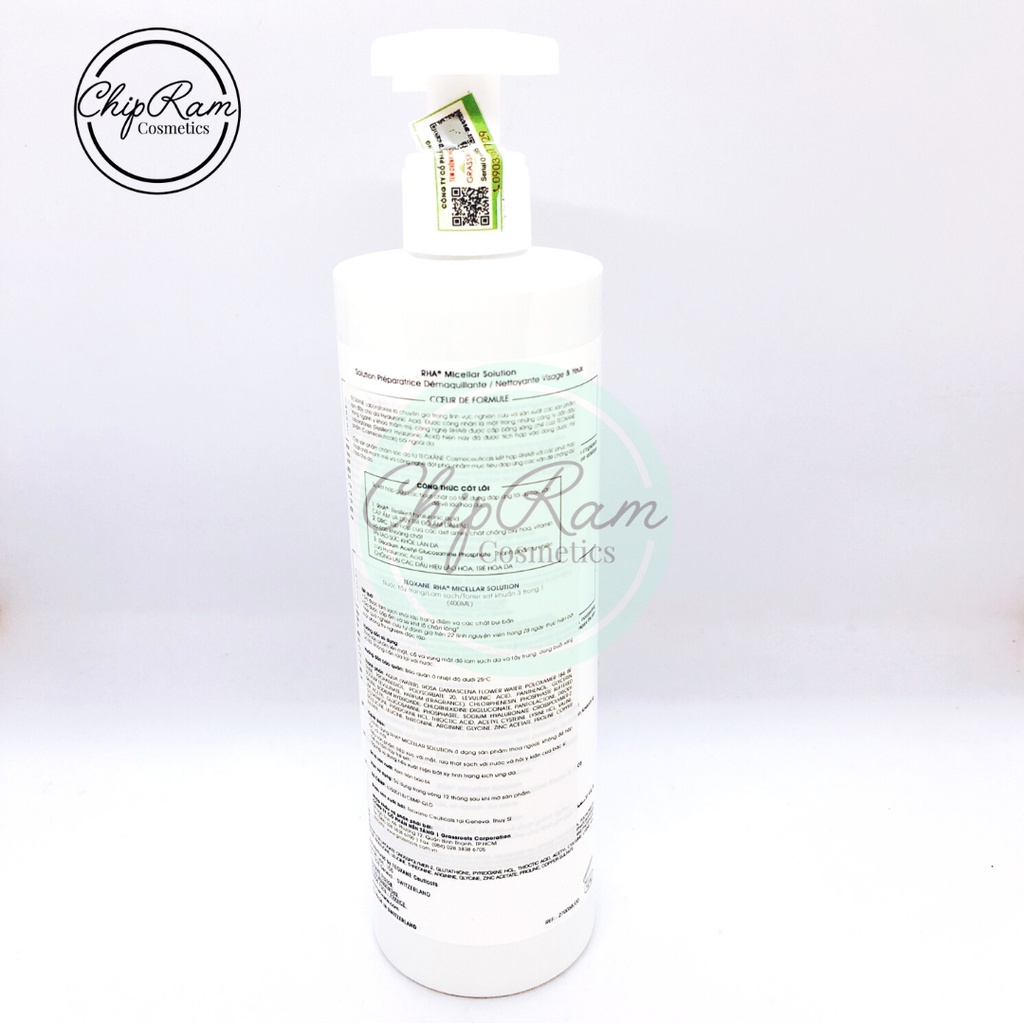 Tẩy trang Teoxane RHA Micellar Solution hàng công ty