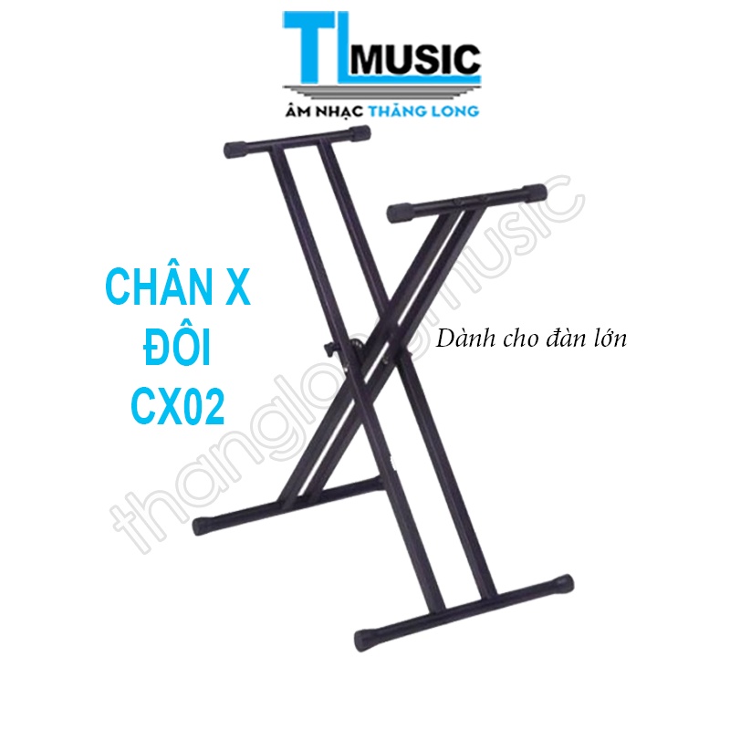 Chân đàn Organ - Chân X đôi dùng cho đàn Organ (Keyboard), Piano điện