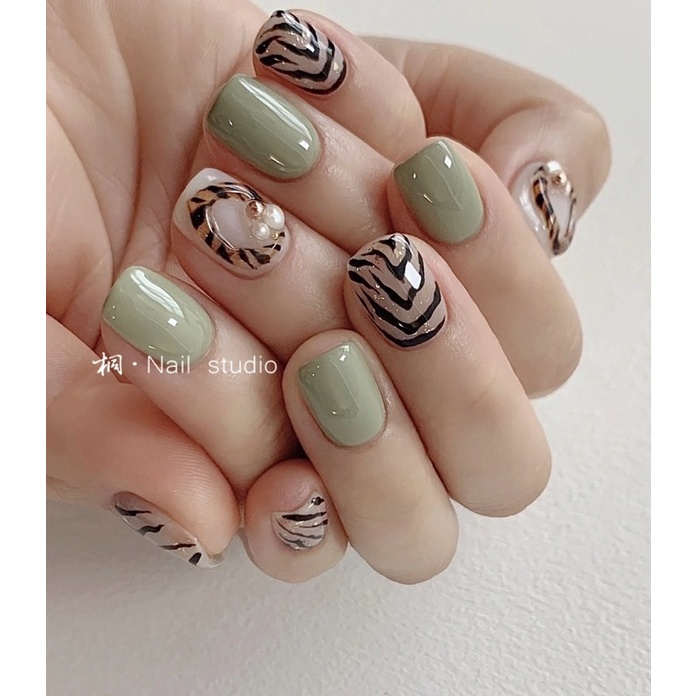 Sơn gel Bns Màu xanh Trend Mùa hè