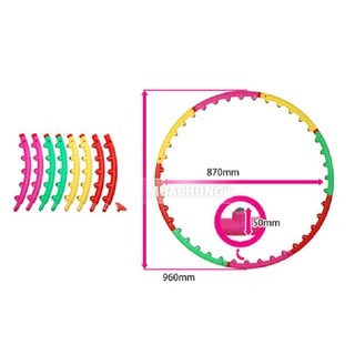 [ bảo hành 12 tháng ]  vòng lắc eo HULA HOOP