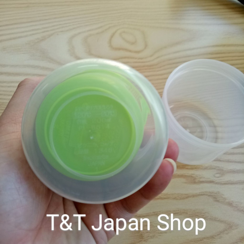 Bộ 3 cốc nhựa cao cấp nhiều màu sắc Inomata Nhật Bản có hộp