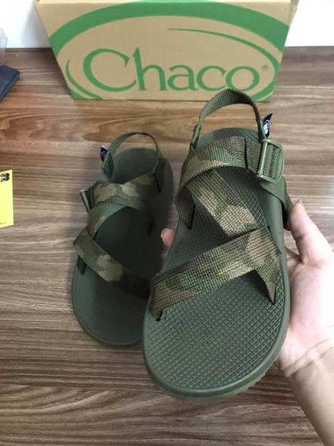 Dép Sandal Nam Chaco Rằn Ri Đế Thơm Mã D101