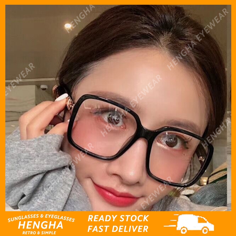 Kính Mát Gọng Vuông Chống Ánh Sáng Xanh Cho Nữ