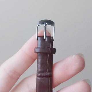 Đồng hồ dây da độc 1 hạt đá