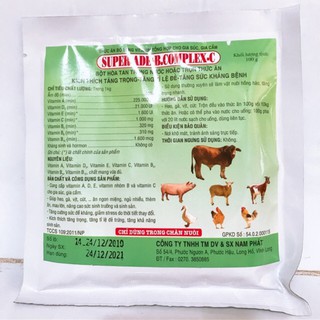 Ade bcomplex thức ăn bổ sung vitamin, khoáng chất cho chó mèo