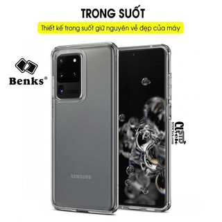 ỐP LƯNG SAMSUNG GALAXY S20 ULTRA BENKS MAGIC CRYSTAL SILICON CHÍNH HÃNG [NEW 100%]