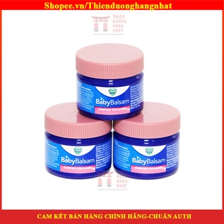 Dầu bôi ấm ngực Vick Baby Balsam Úc, giữ ấm cho bé 50g Date 10 2024