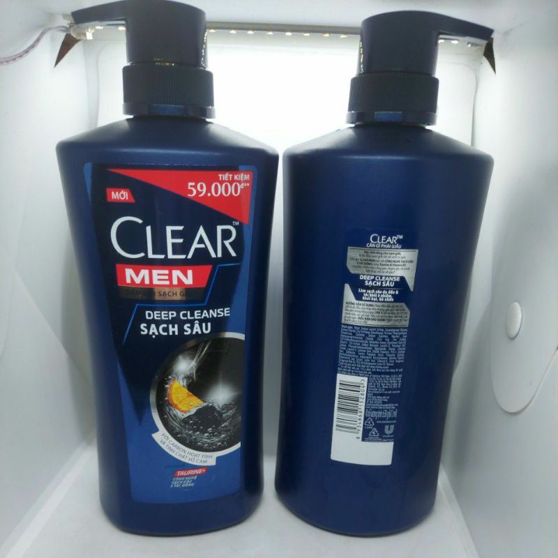 CLEAR MEN DẦU GỘI BẠC HÀ