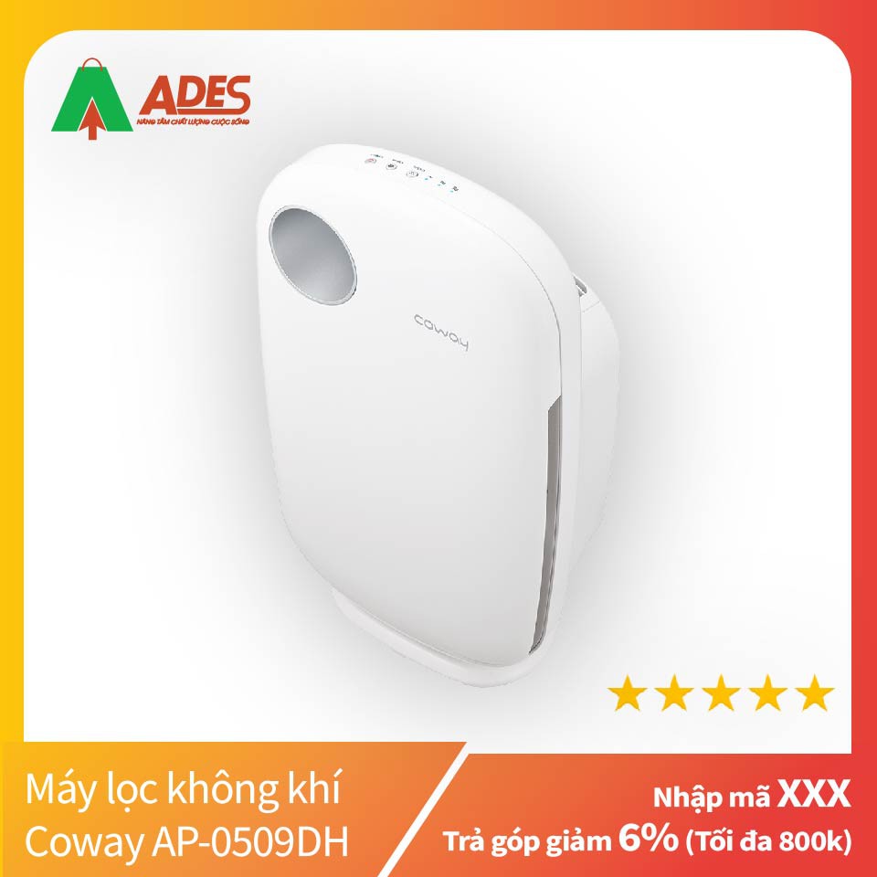 [Mã 154ELSALE2 giảm 7% đơn 300K] [COWAY CHP-0509DH] Máy lọc không khí Coway CHP-0509DH | BẢO HÀNH CHÍNH HÃNG 1 NĂM