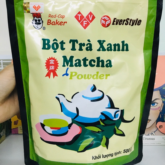 Bột Matcha Đài Loan Everstyle 500gr