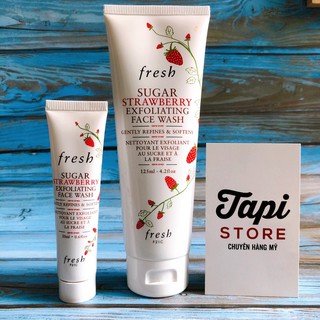Sữa rửa mặt tẩy tế bào chết Fresh Sugar Strawberry Exfoliating Face Wash