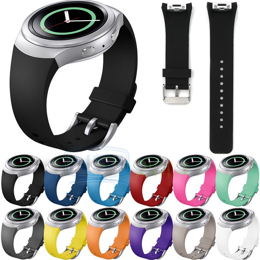 Dây Đeo Silicon Thay Thế Cho Đồng Hồ Thông Minh samsung galaxy gear s2 sm-r720