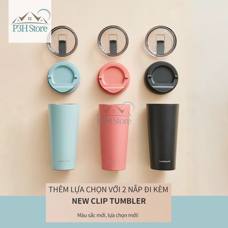 Bình giữ nhiệt Lock&amp;Lock New Clip Tumbler 540ml LHC4279 p3hstore