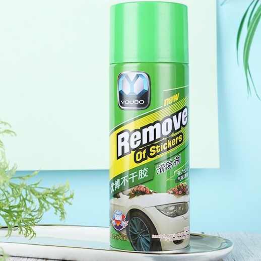 Chai Xịt Tẩy Keo Remove Of Stickers 450ml, tẩy vết băng dính, nhựa đường bám trên ô tô, tẩy đa năng đồ nội thất