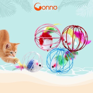 Bóng Lồng Chuột Đồ Chơi Giá Rẻ Cho Mèo Bóng Có Con Chuột Vui Nhộn