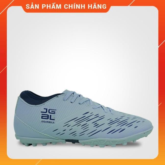 (Chính hãng) Giày đá bóng ⚡️ 𝐅𝐑𝐄𝐄 𝐒𝐇𝐈𝐏 ⚡️ sân cỏ nhân tạo chính hãng đinh TF đế cao su Jogabolar JG0B (ghi) ///