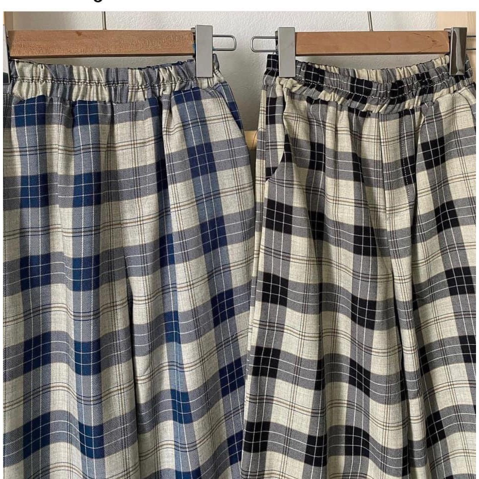 [Rẻ Vô Địch Quần Baggy Unisex Ống Suông Caro, Nam Nữ Ullzzang 1996 STORE
