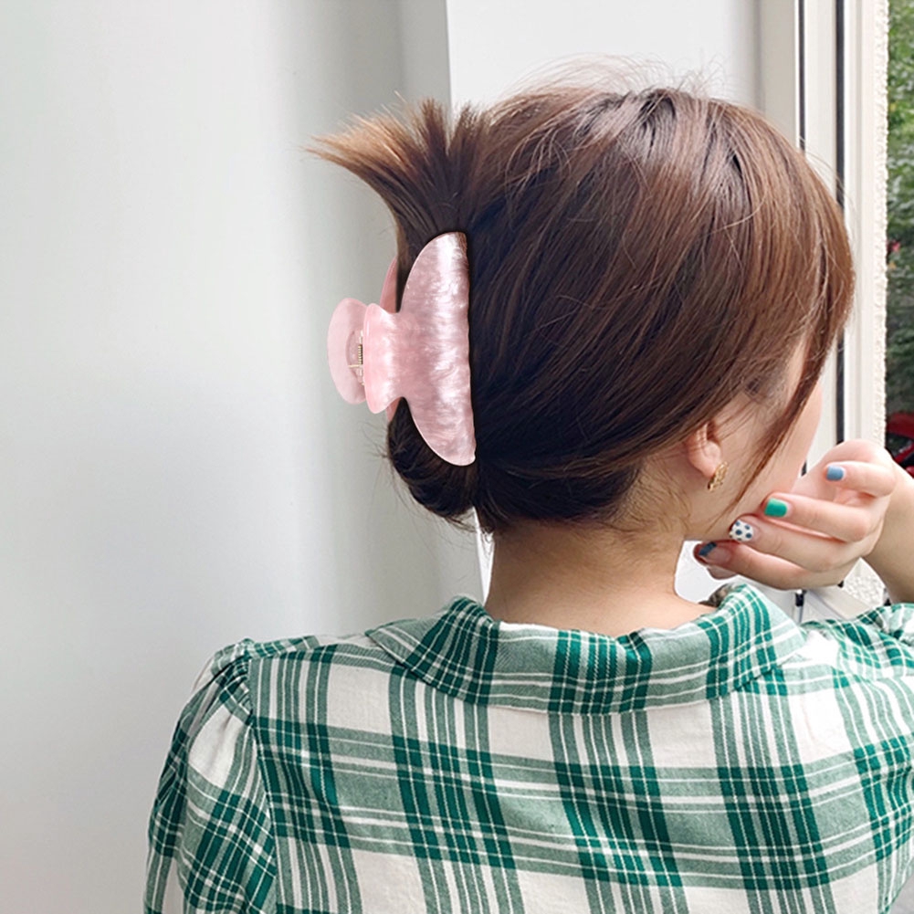 Kẹp Tóc Càng Cua Chất Liệu Acrylic Thời Trang Cho Nữ