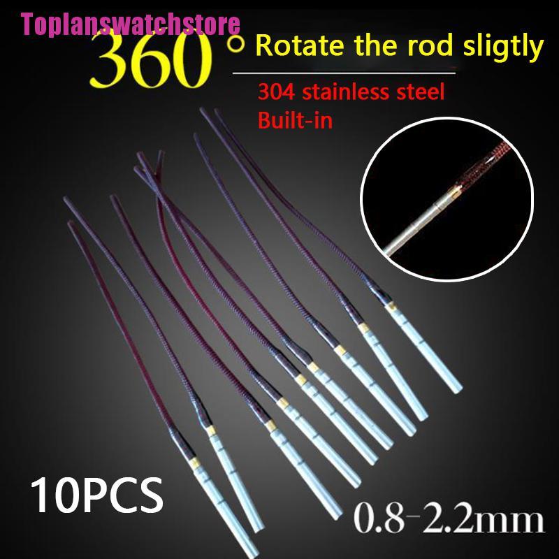 Bộ 10 Phụ Kiện Cần Câu Cá 0.8mm-2.2mm