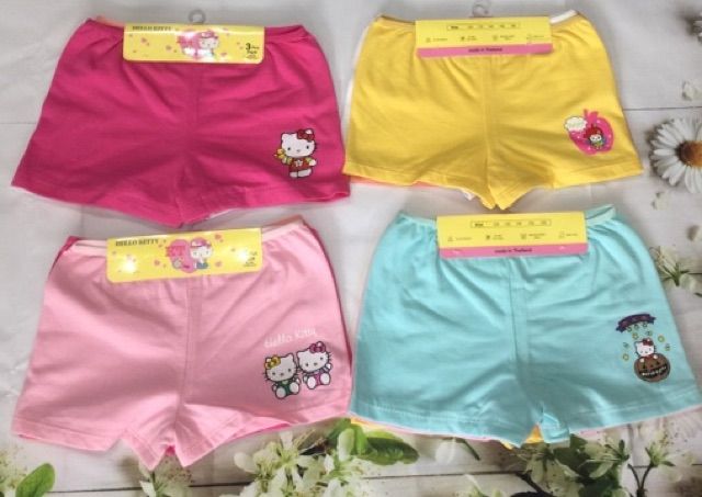 Combo 3 quần xì đùi cho bé gái