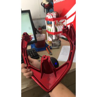 tay xách , cảng sau AB 125 màu đỏ zin honda