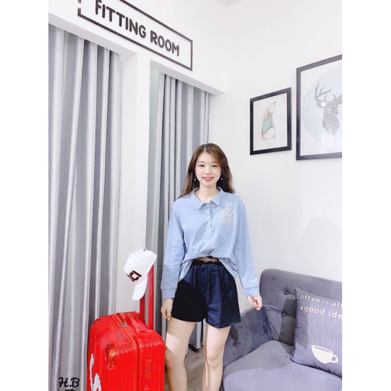 áo polo cổ bẻ dài tay hàng qc loại 1 | BigBuy360 - bigbuy360.vn