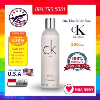 Sữa tắm nước hoa Calvin Klein CK One Body Wash Gel 250ml (chính hãng)