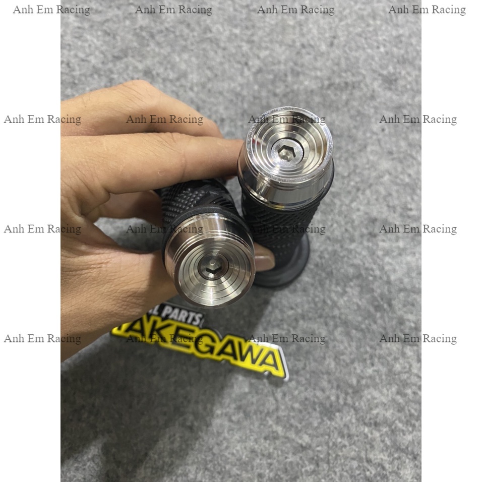 Bao tay TAKEGAWA kèm gù INOX-304 Mẫu Thái lắp cho mọi dòng xe
