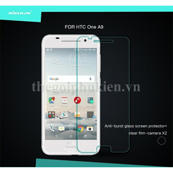 Miếng dán kính cường lực HTC One A9 chính hãng Nillkin