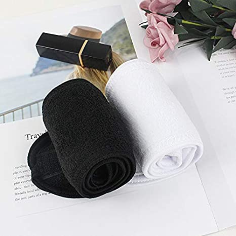 Băng đô trang điểm/ rửa mặt có thể điều chỉnh và giặt được