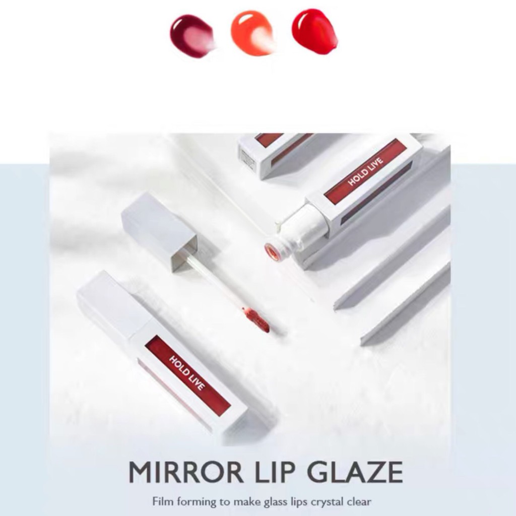 HOLD LIVE - Son kem bóng mềm môi căng mọng Mirror Lip Glaze HLIV52 | Thế Giới Skin Care