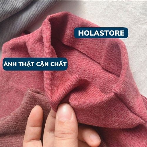 Áo len nữ 🌸 Áo len tăm cổ ba phân hàng Quảng Châu mềm mịn loại 1 Áo len lông cừu HOLASTORE | BigBuy360 - bigbuy360.vn