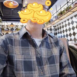 Áo sơ mi nam kẻ caro vừa sọc xanh nâu có túi ngực | BigBuy360 - bigbuy360.vn