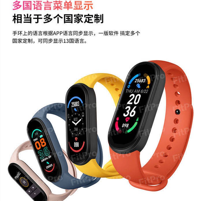 tử hồ Gạo mới Vòng đeo tay thông minh Đồng hồ thể thao Pedometer Đo nhịp tim Máy đo huyết áp Điện tử không thấm nước | BigBuy360 - bigbuy360.vn