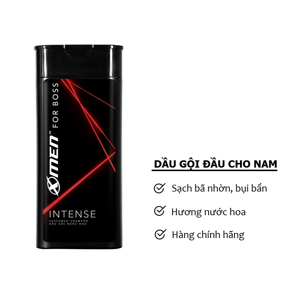 Dầu gội cho nam X-men For Boss 150gr - Hương nước hoa nam tính