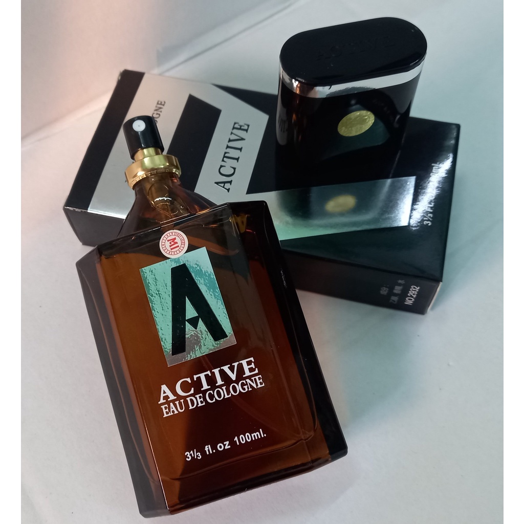 Nước hoa nam Active Eau de cologne Đen For Men 100ml